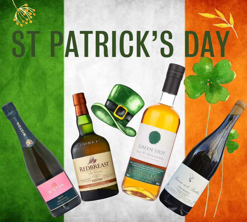 St Patricks Day 17th March – Yes we found an Irish wine… sort of