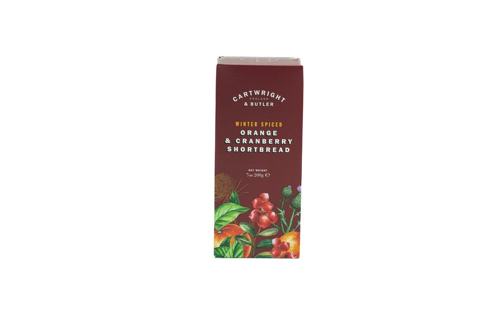 Cartwright & Butler Orange & Cranberry Shortbread