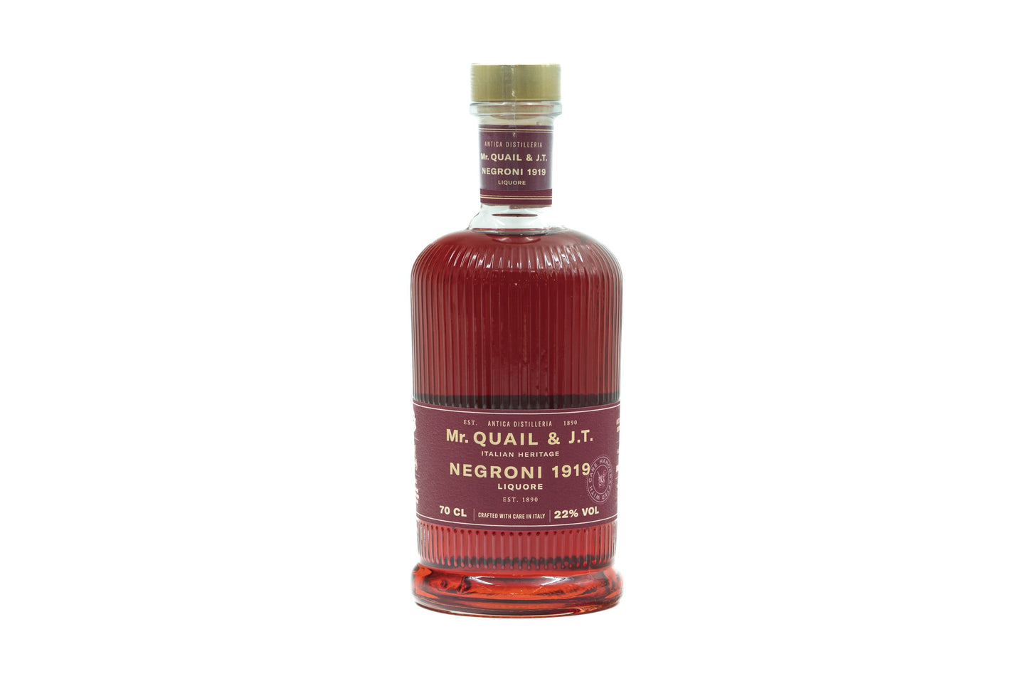 
                  
                    Mr Quail & JT Negroni 1919 Barrel Finished Cocktail
                  
                